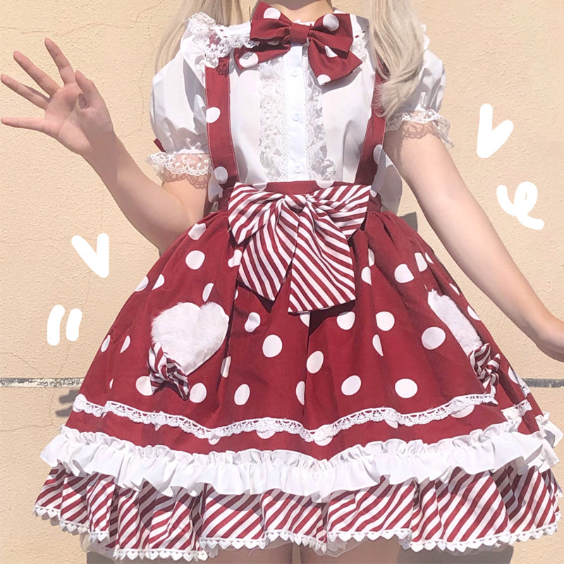 JSK Dress♥Ready to Ship♥Miss Dot ♥ Sweet Lolita Dress