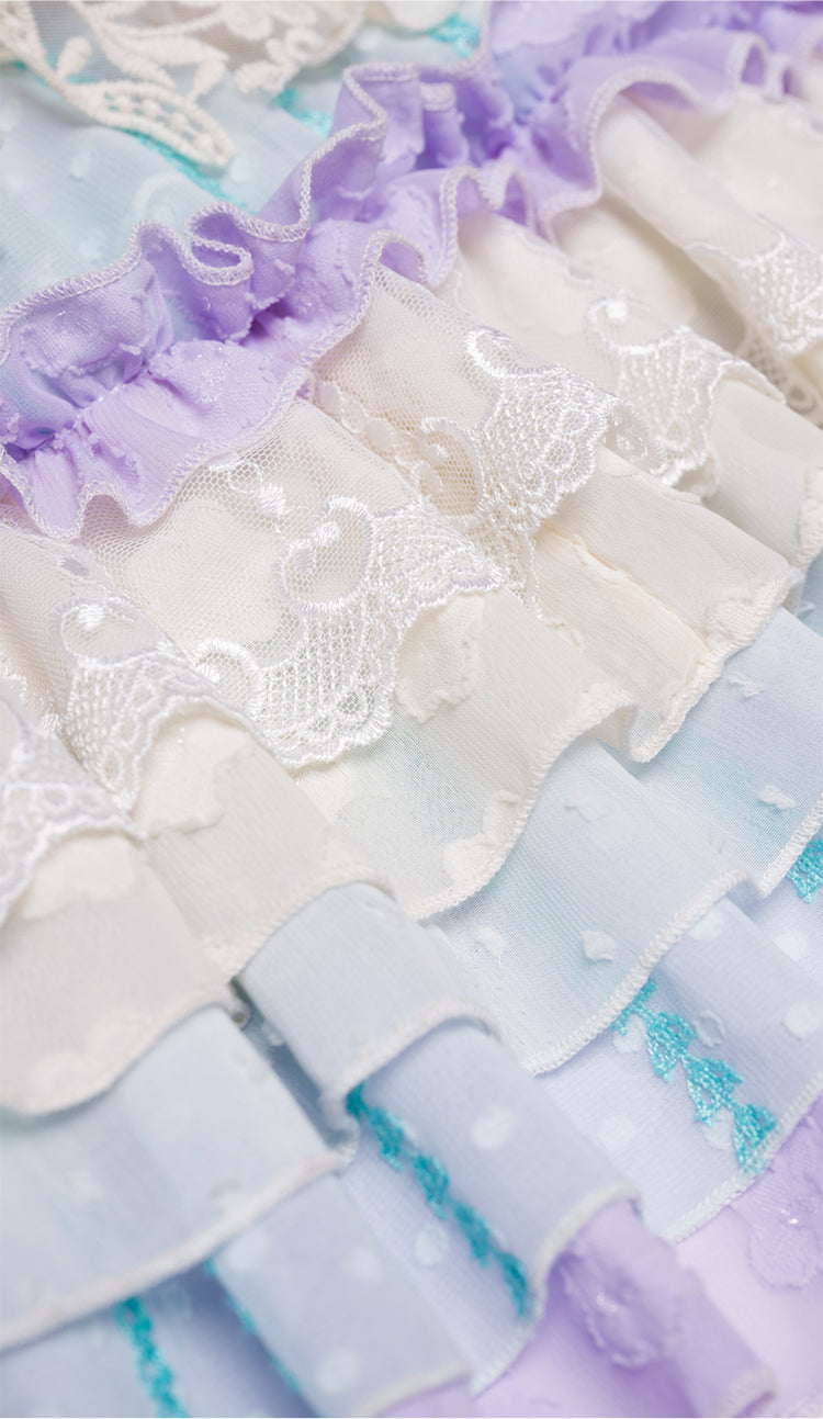 OP Dress ♥Ready to Ship♥Rainbow Bubble ♥Romantic Lolita Dress