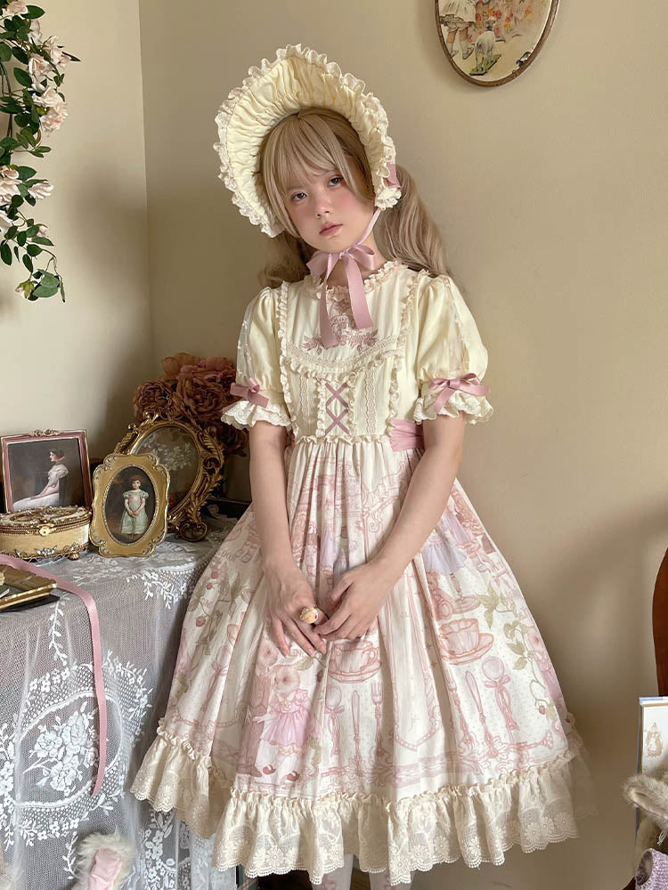 OP Dress♥Ready to Ship♥Rabbit Kingdom♥Sweet Lolita Dress