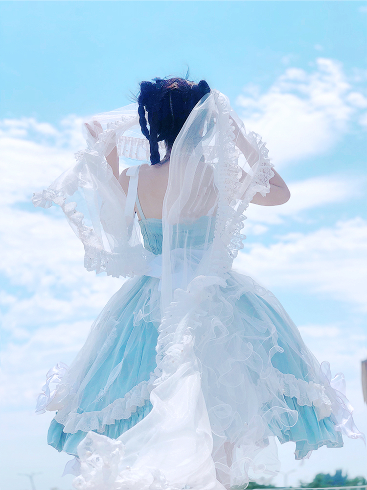 JSK ♥Ready to Ship♥dream feather ♥ Hime Lolita Dress