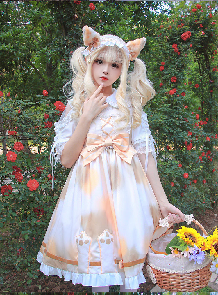 JSK ♥Ready to Ship♥Lazy Kitten♥Sweet Lolita Dress