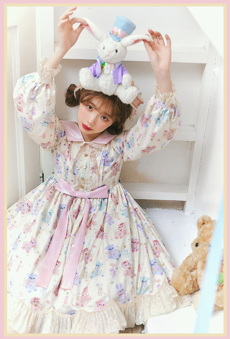 OP Dress♥Ready to Ship♥Starry Puppet♥ Sweet Lolita Dress