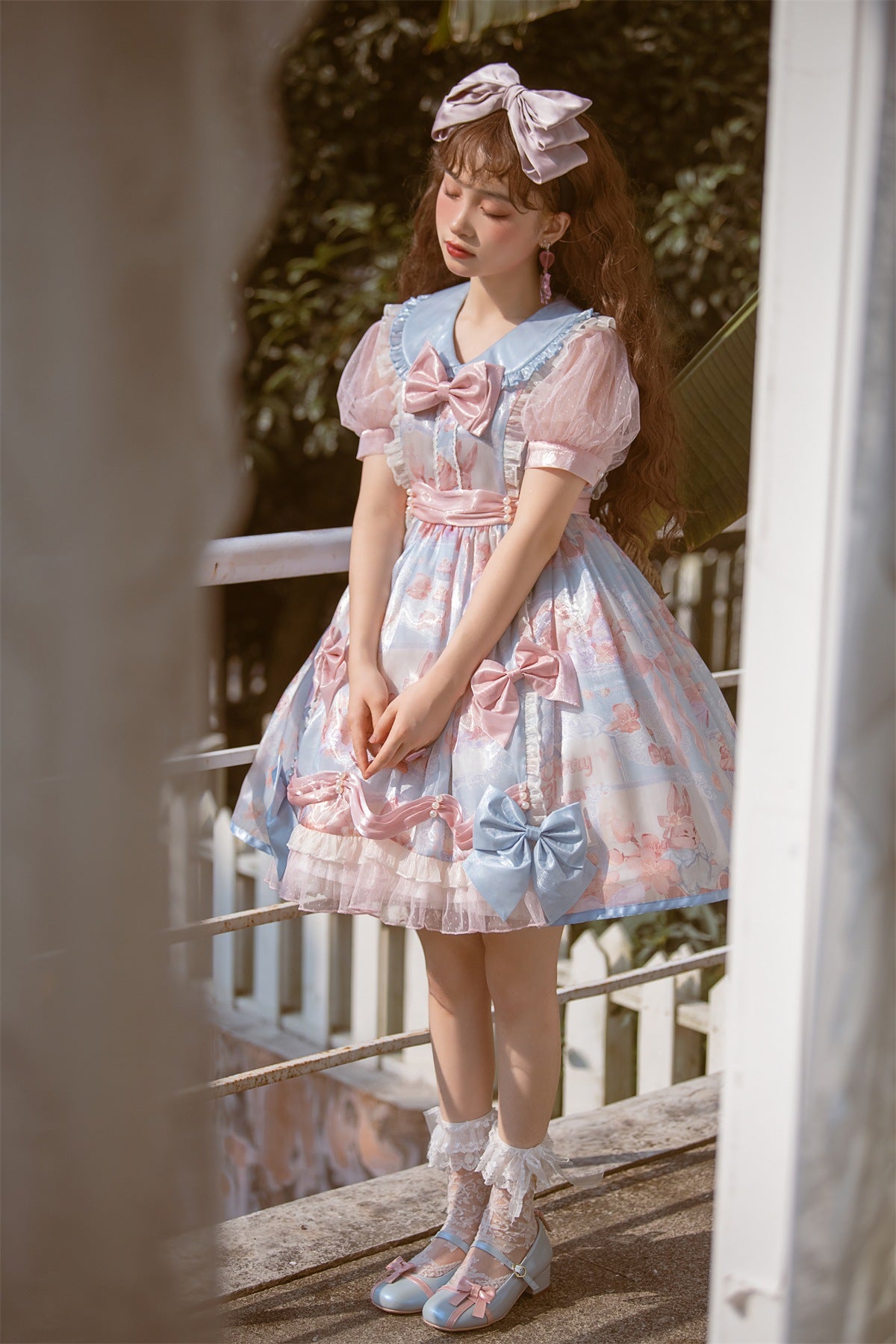 OP♥ Ready to Ship♥Rabbit Candy Wrapper ♥Sweet Lolita Dress