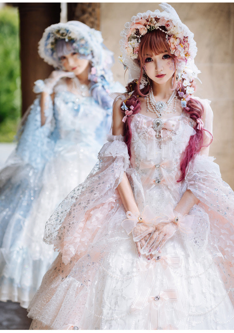 JSK Full Set ♥Ready to Ship♥Sakura Girls ♥Sweet Lolita Dress