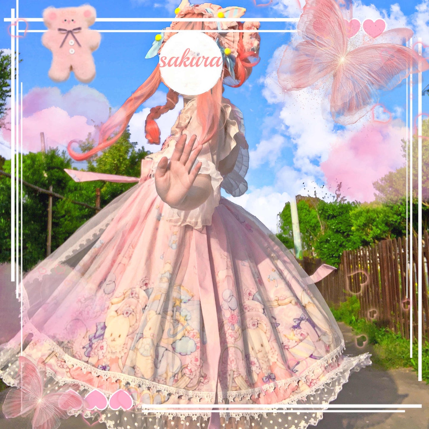 JSK Dress♥Ready to Ship♥Party Bear ♥ Sweet Lolita Dress