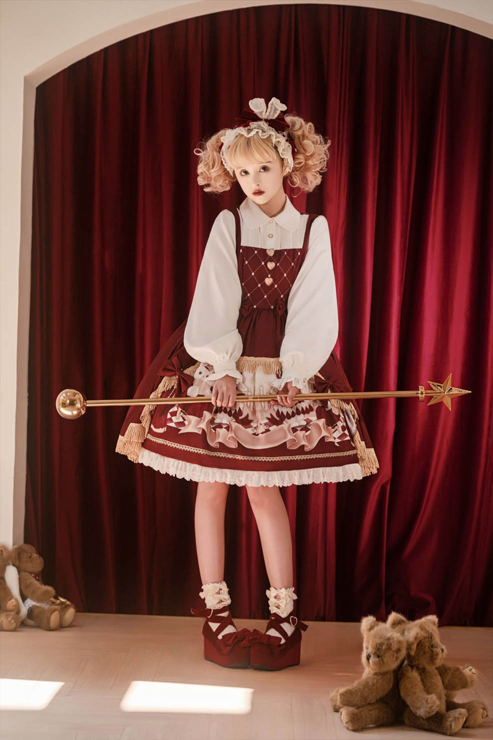 OP♥Ready to Ship♥Bunny Reading Club♥Lolita Dress