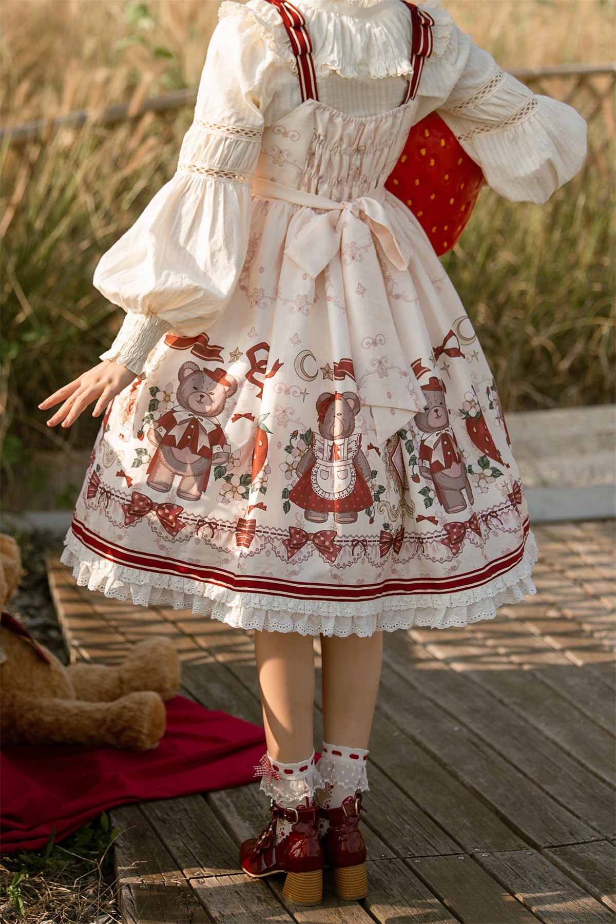 JSK & Coat Set♥ Ready to Ship ♥Winter gift♥Sweet Lolita Dress