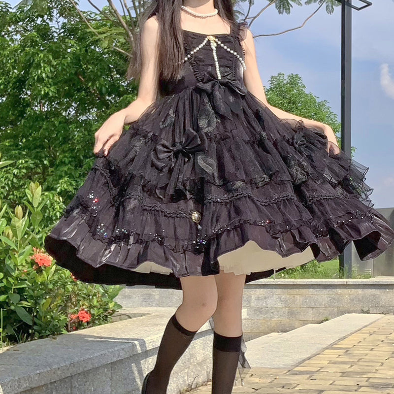 JSK Dress♥Ready to Ship♥ Stars and firefly ♥Sweet Lolita Dress