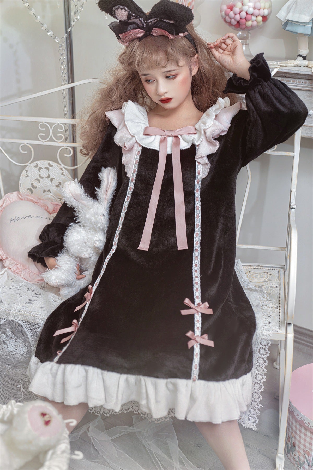 Night Dress♥Ready to Ship♥Relaxation♥Sweet Lolita Sleepwear & Lounge Wear