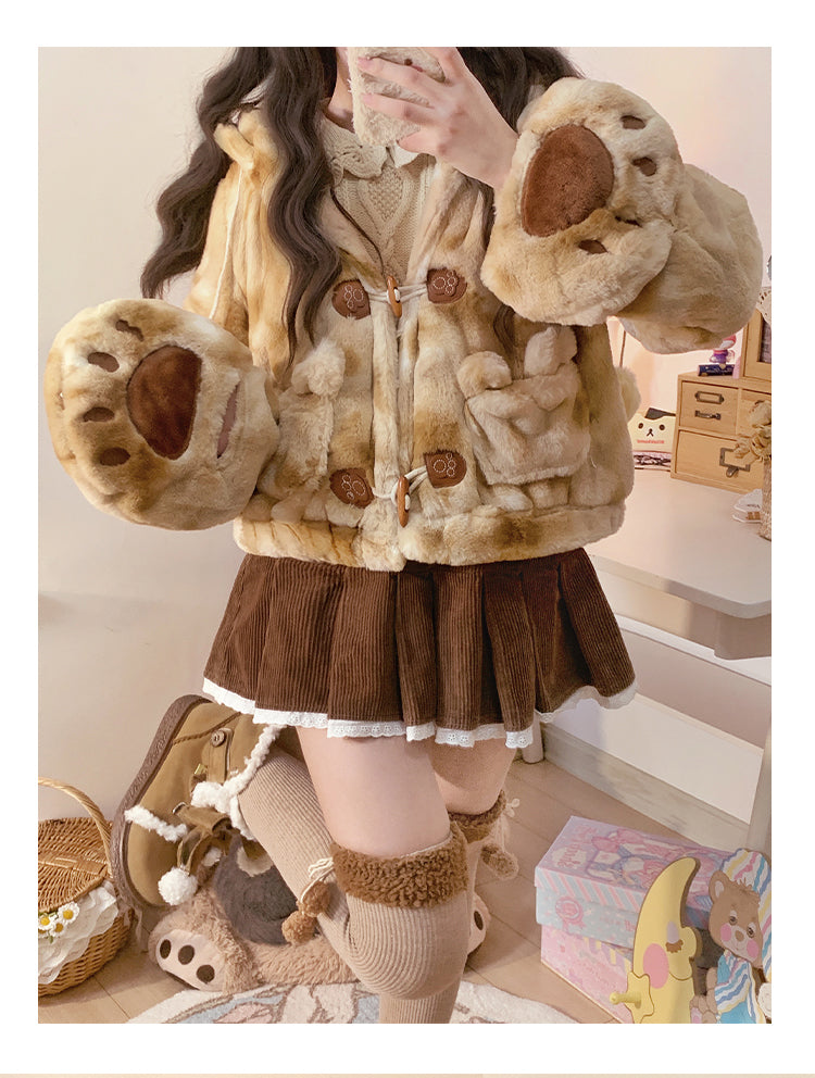 Winter Coats♥Ready to Ship♥Lying Bear♥Sweet Lolita
