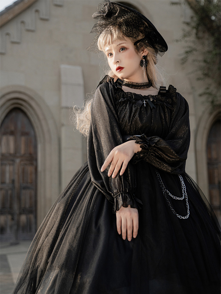 OP ♥Ready to Ship♥Shadow Maiden Killer♥Gothic Lolita Dress