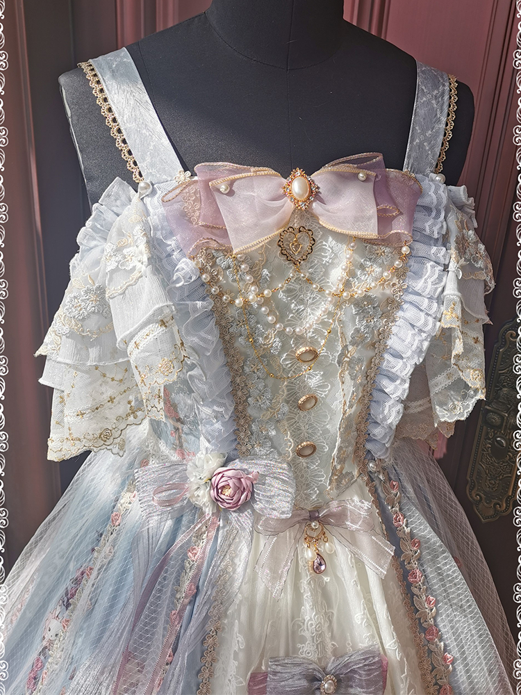 JSK Set ♥Ready to Ship♥Song in the moonlight ♥Hime Lolita Dress