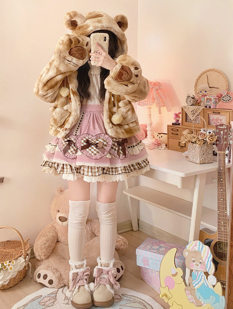 Winter Coats♥Ready to Ship♥Lying Bear♥Sweet Lolita
