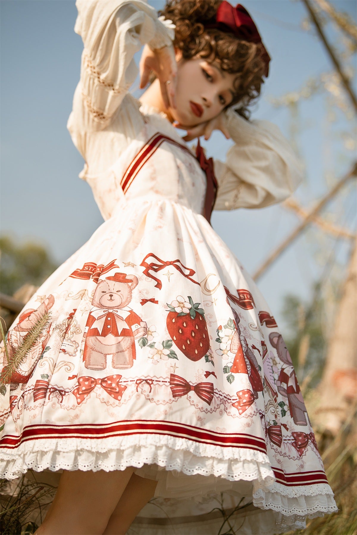 JSK & Coat Set♥ Ready to Ship ♥Winter gift♥Sweet Lolita Dress