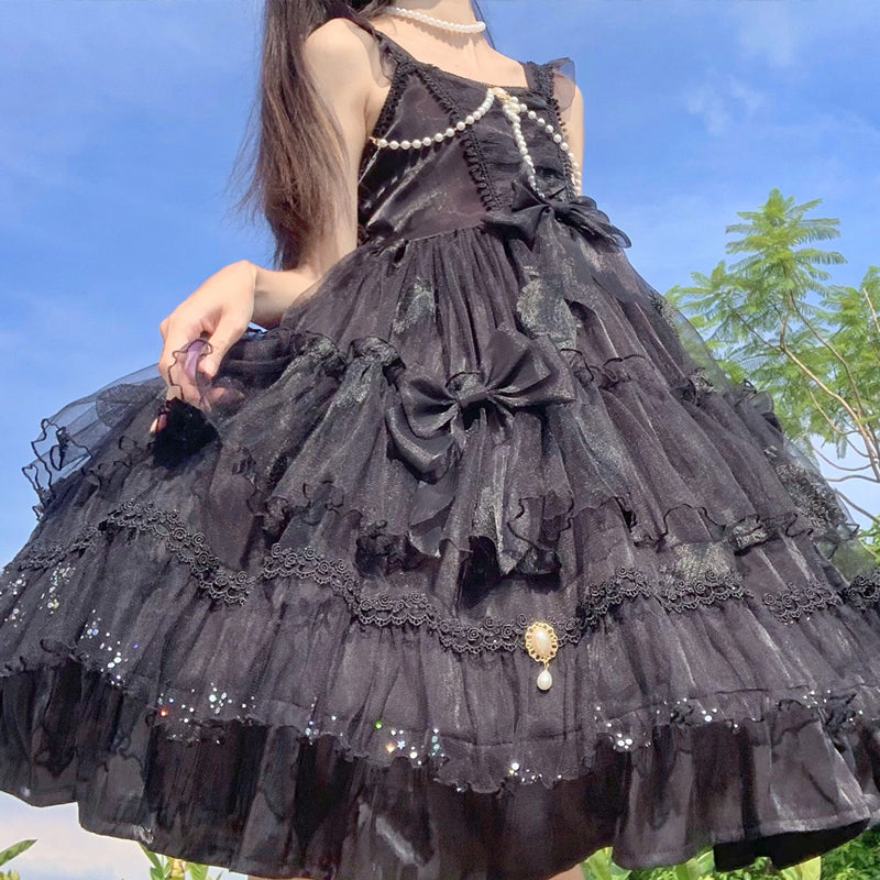 JSK Dress♥Ready to Ship♥ Stars and firefly ♥Sweet Lolita Dress