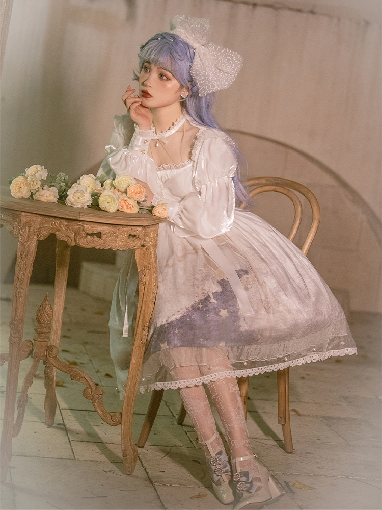 OP ♥Ready to Ship♥Pick the Stars♥Sweet Lolita Dress