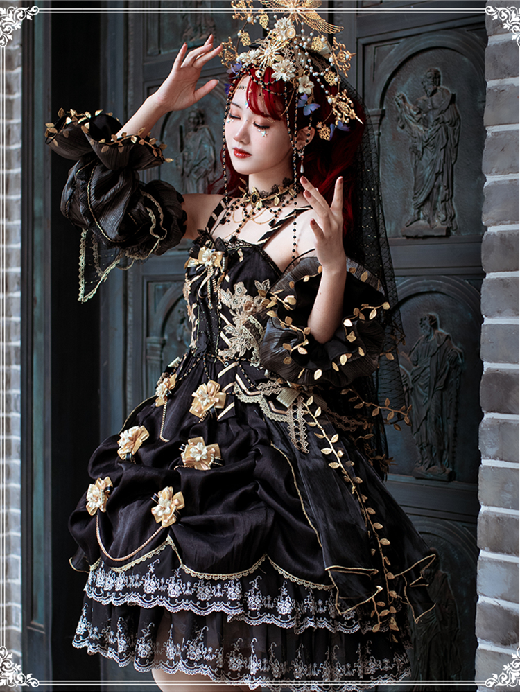 JSK♥Pre-order 4 weeks♥Golden Lily♥Sweet Lolita Dress