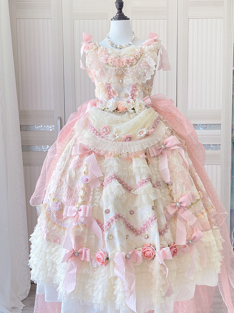 JSK ♥Ready to Ship♥Gilt Gemstones♥Hime Lolita Dress