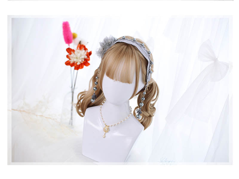Melissa Natural Mid-length Curly Lolita Wig
