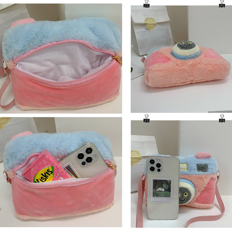 Lovely Camera Plush Lolita Bag