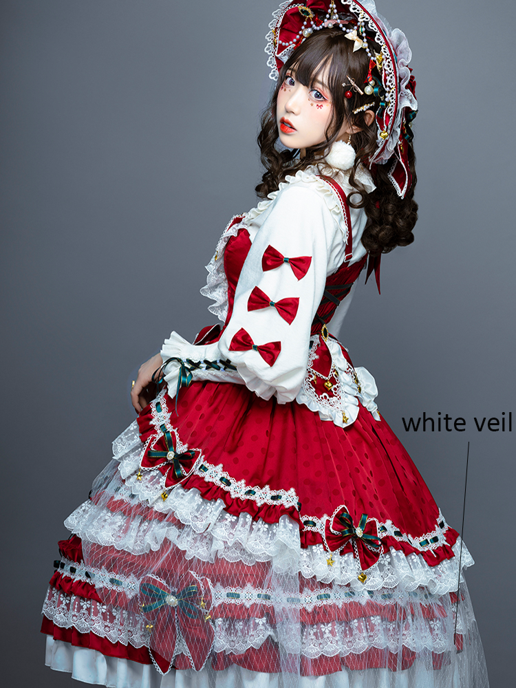 JSK Set♥Ready to Ship♥Leicester Christmas♥Sweet Lolita Dress