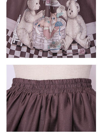 SK♥ Ready to Ship♥Teddy Bear ♥ Classic Lolita Dress SK