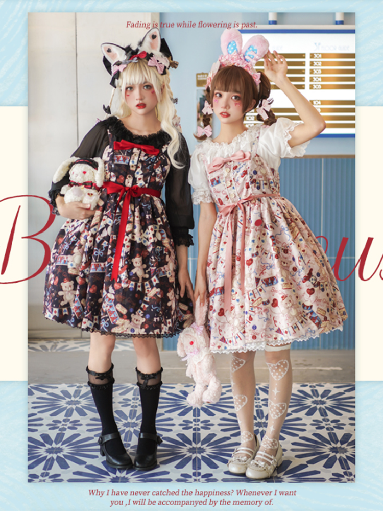 JSK♥Ready to Ship♥Bear Circus♥Sweet Lolita Dress – nbsama