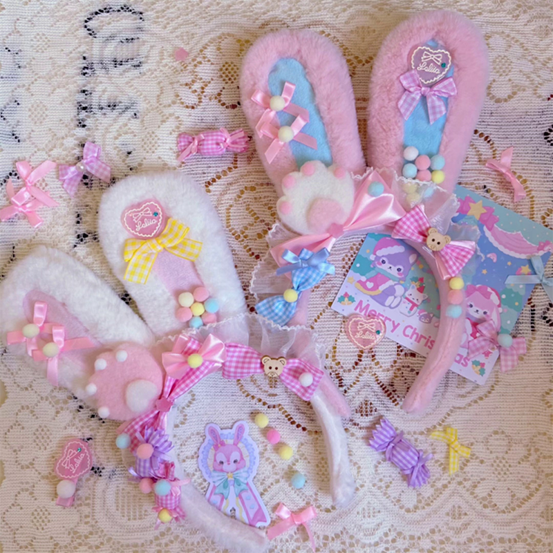 Handmade Sweet Bunny Ears KC