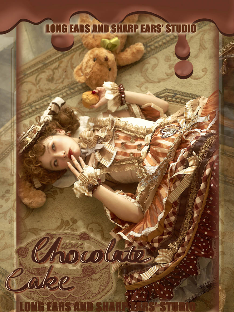 JSK Full Set ♥Pre-order♥Chocolate Cake ♥Sweet Lolita Dress