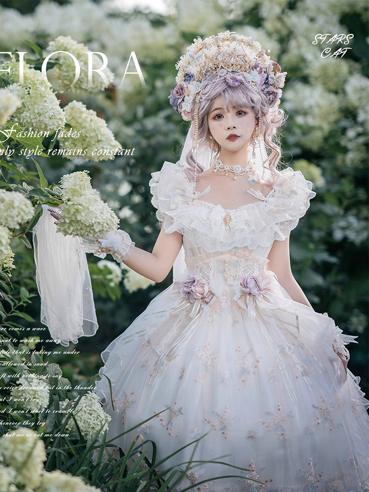 JSK Dress♥Pre-order-2 Months♥ Flower God Flora ♥Hime Lolita Dress