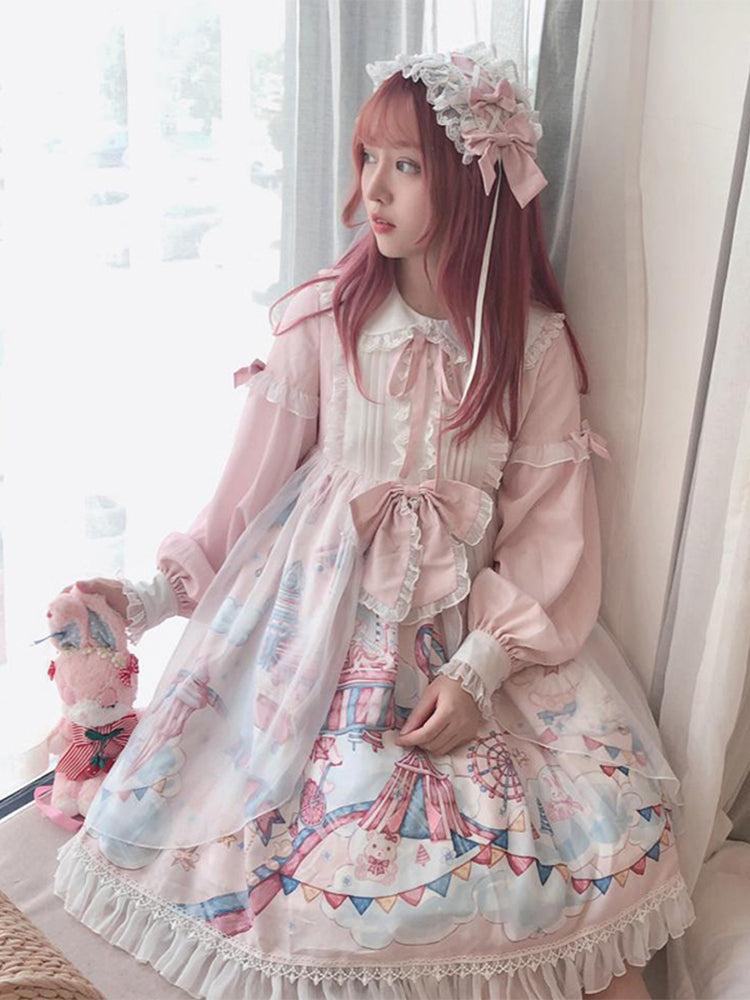 Plus Size♥OP♥Ready to Ship♥Candy World♥Sweet Lolita Dress