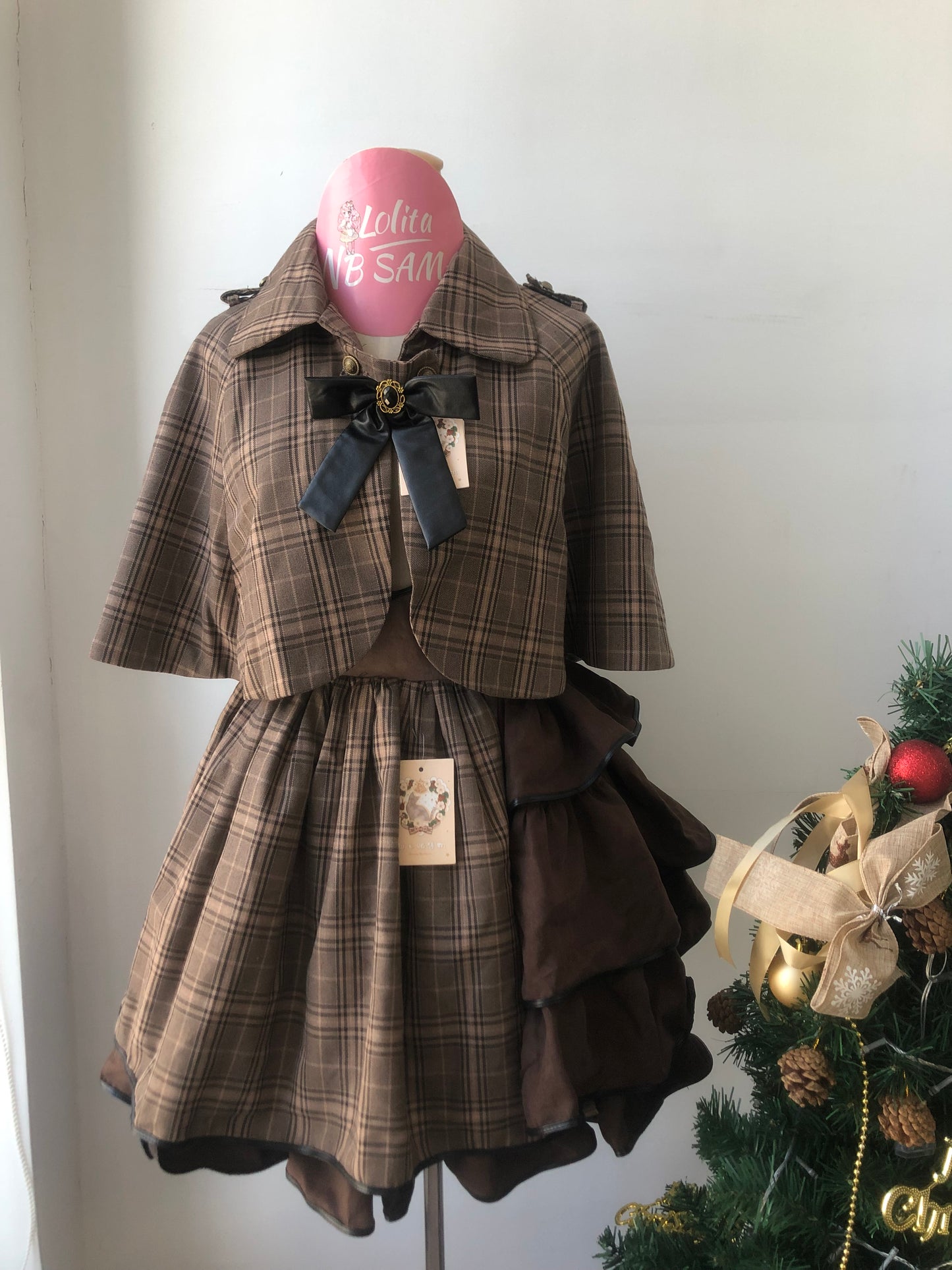 SK♥ Ready to Ship♥Vanilla Latte Little Detective♥ Classic Lolita Dress