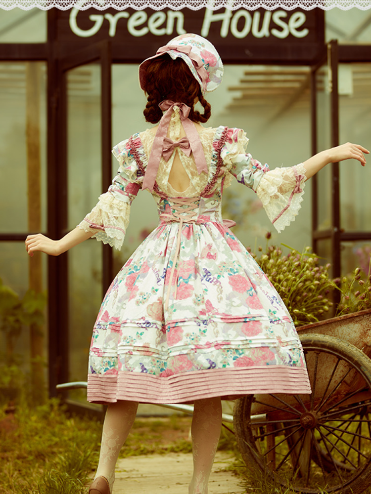 OP Dress♥Ready to Ship♥ Victoria Garden ♥Classical Lolita Dress