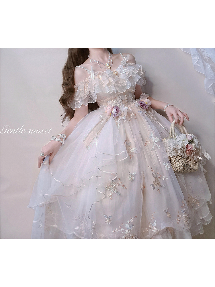 JSK Dress♥Pre-order-2 Months♥ Flower God Flora ♥Hime Lolita Dress