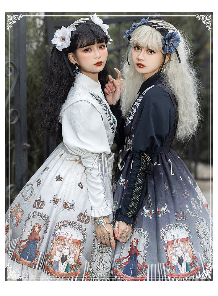 OP♥Pre-order 4 weeks♥Black Fairytale♥Gothic Lolita Dress