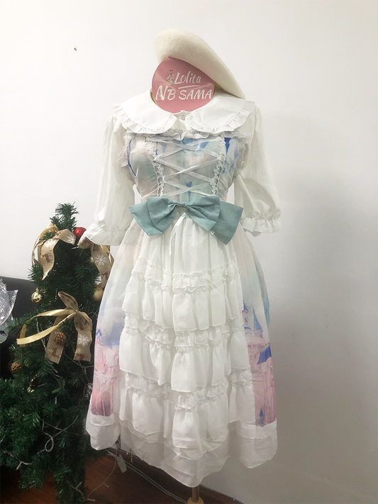 Plus Size♥JSK♥Ready to Ship♥Fairy Girl♥Sweet Lolita Dress
