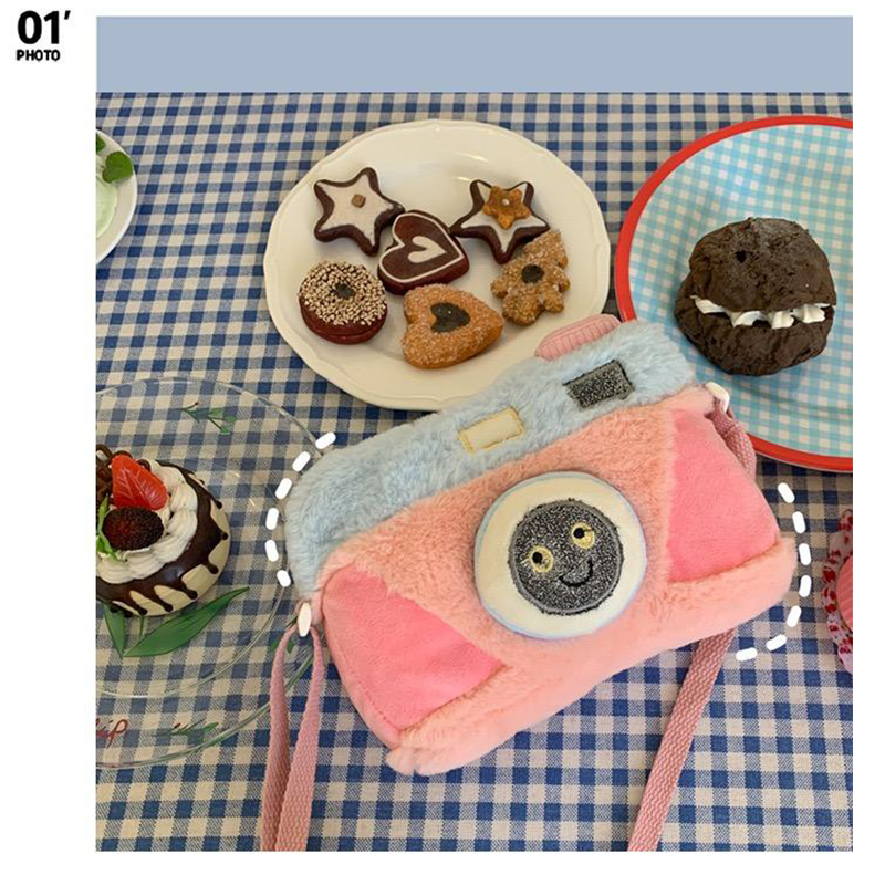 Lovely Camera Plush Lolita Bag