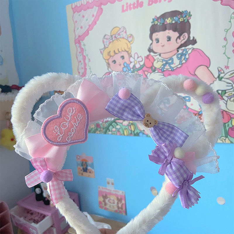 Handmade Sweet Bear Ears KC
