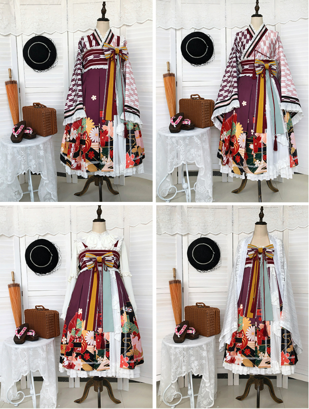 JSK♥Presale 2-3 Weeks ♥Moon in Maple♥QiLolita Dress