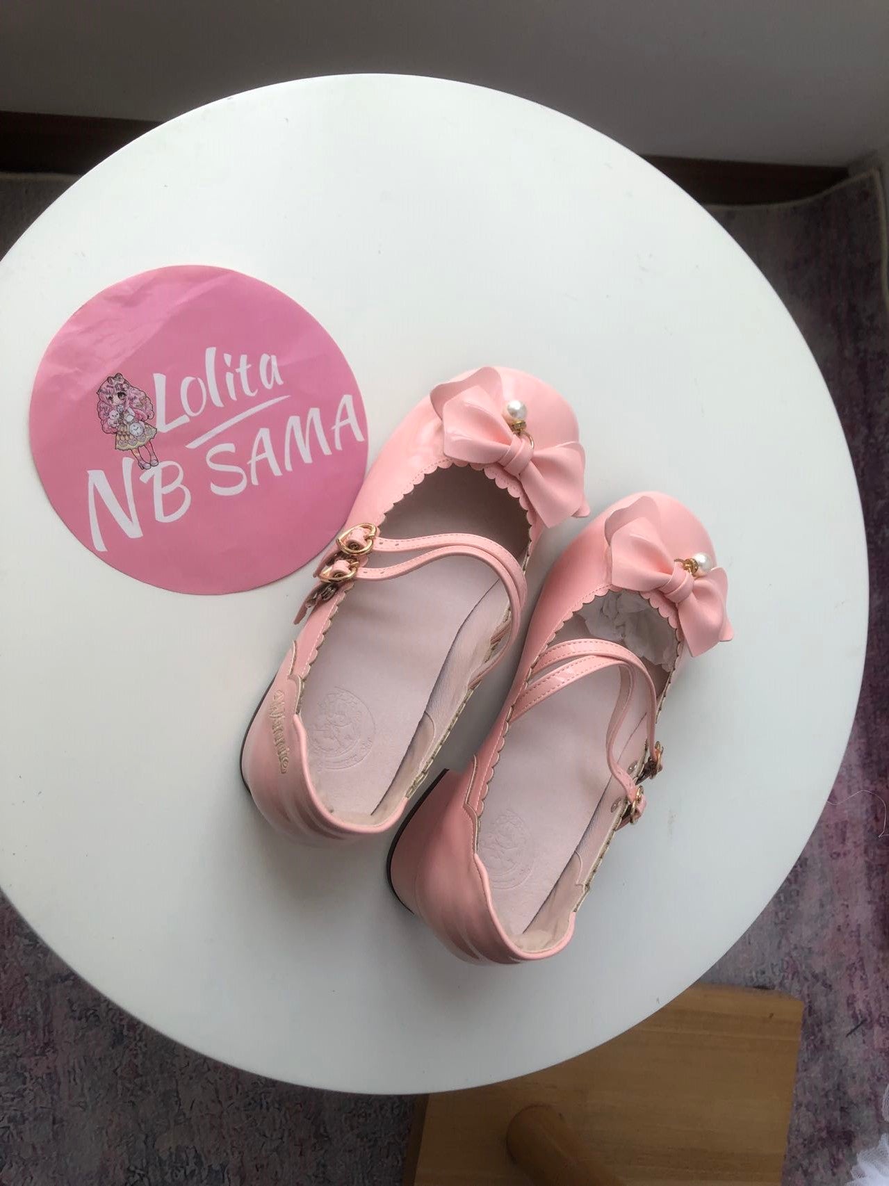 Sweet Lolita Low Heel Shoes-Miss.Winnie