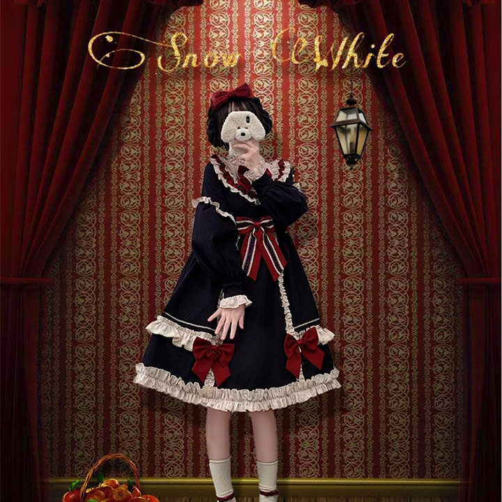 OP♥ Ready to Ship♥Snow White ♥Sweet Lolita Dress OP