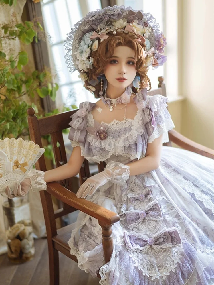 OP Set ♥Ready to Ship♥Key to the Fairyland ♥Lolita Dress