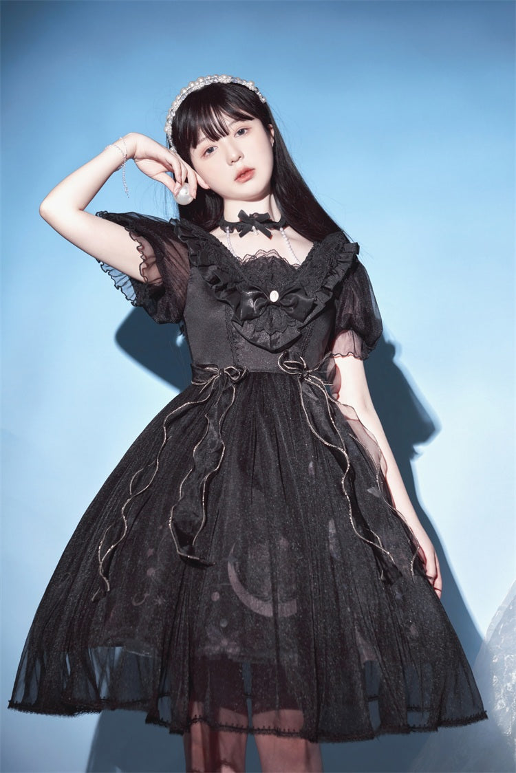 OP♥Ready to Ship♥Planet Butterfly♥Sweet Lolita Dress