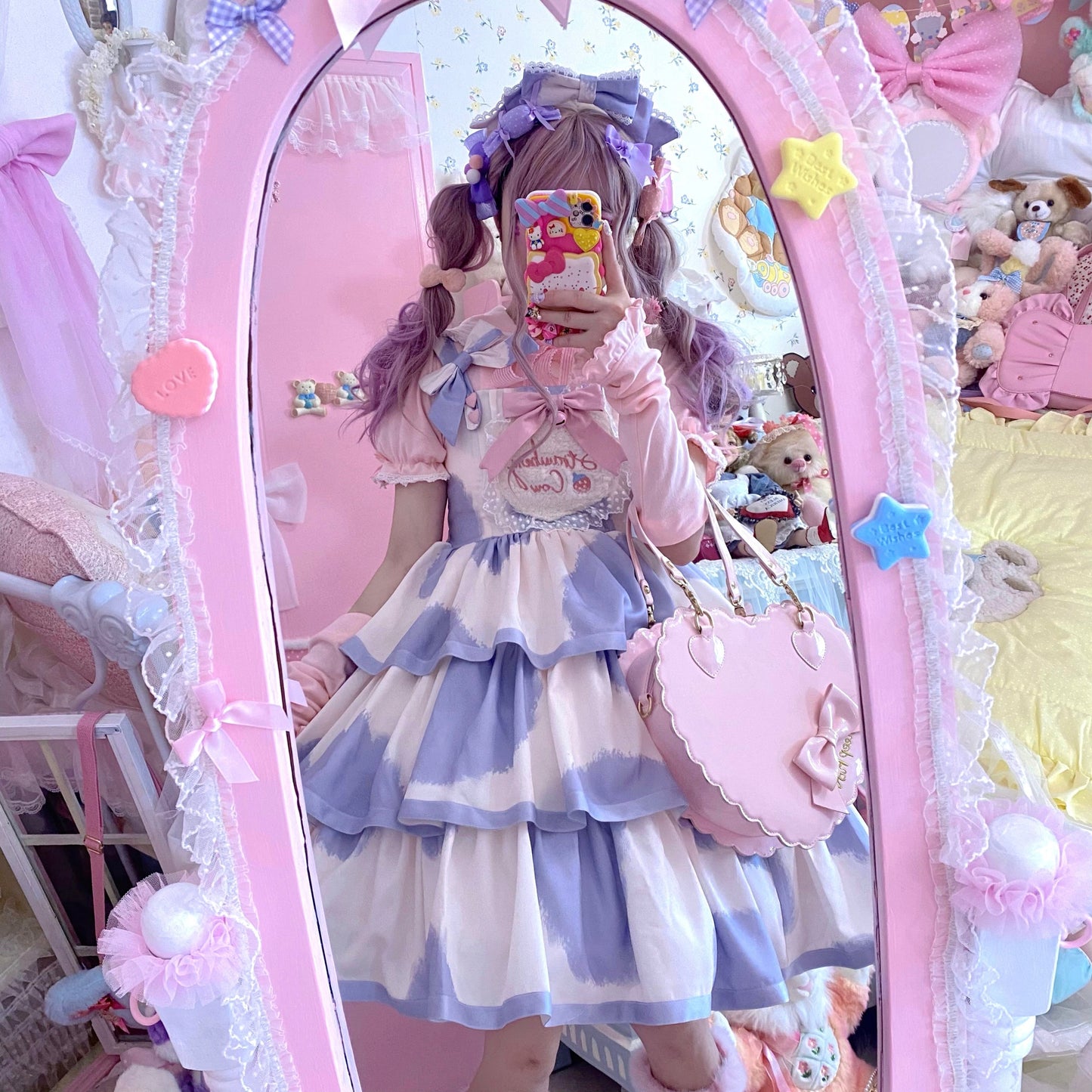 JSK Dress♥Pre-order 3 weeks♥ Strawberry Cow♥Sweet Lolita Dress