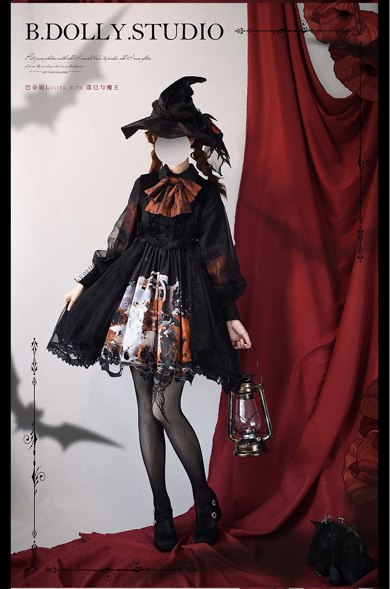 JSK Dress♥Ready to Ship♥ Red Rabbit Witch ♥Gothic Lolita Dress