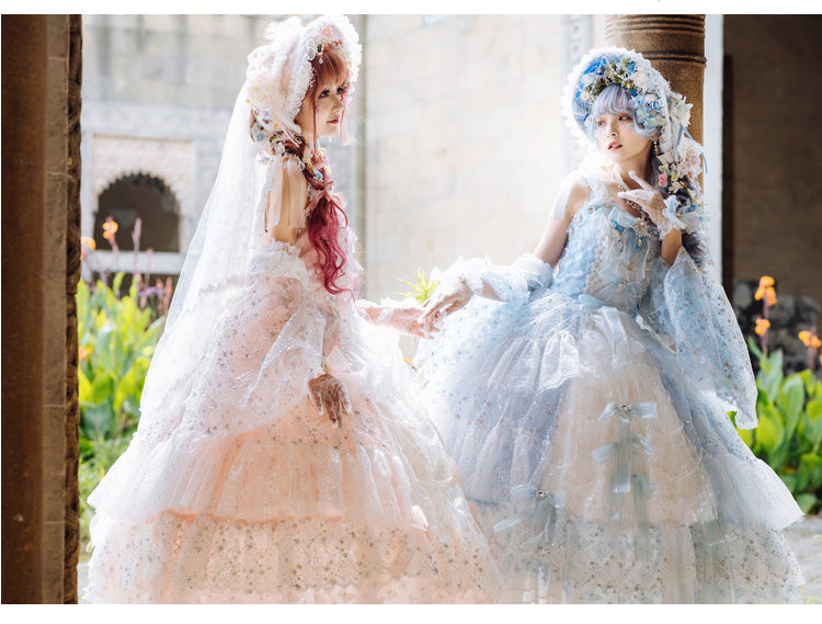 JSK Full Set ♥Ready to Ship♥Sakura Girls ♥Sweet Lolita Dress
