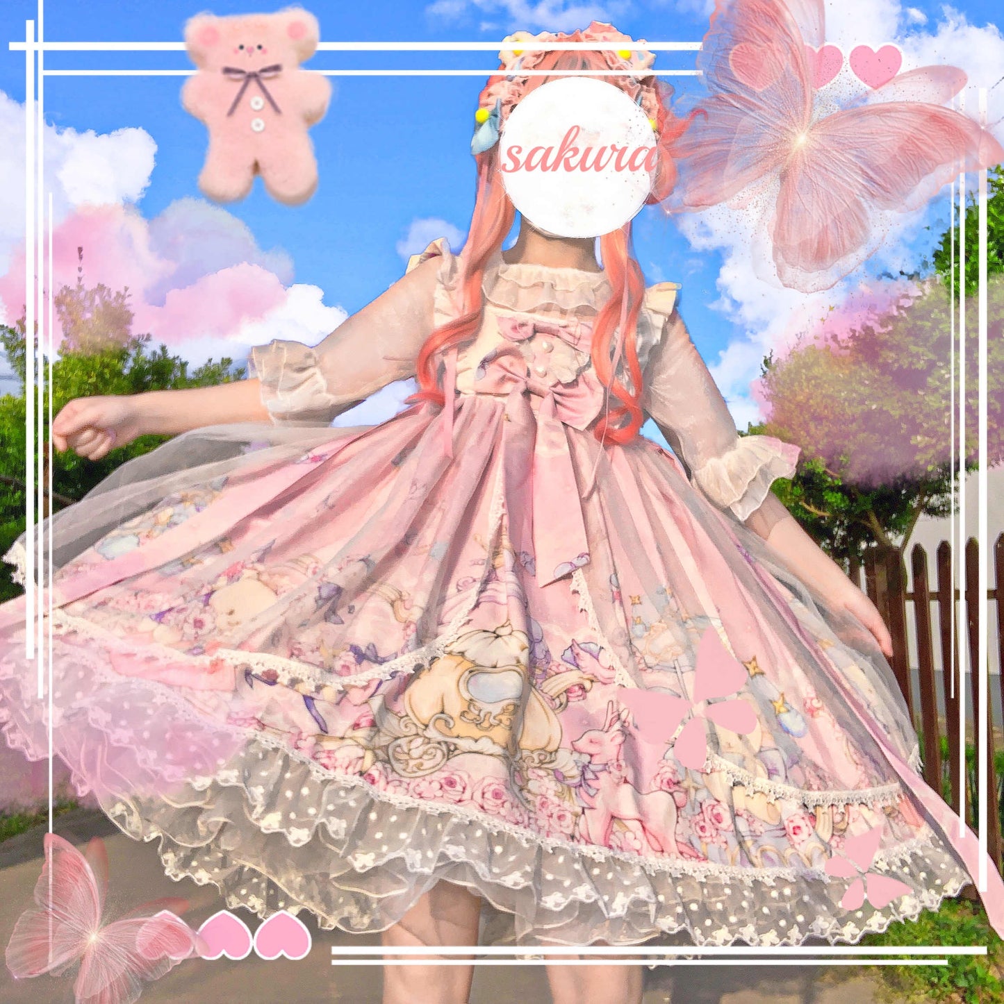 JSK Dress♥Ready to Ship♥Party Bear ♥ Sweet Lolita Dress