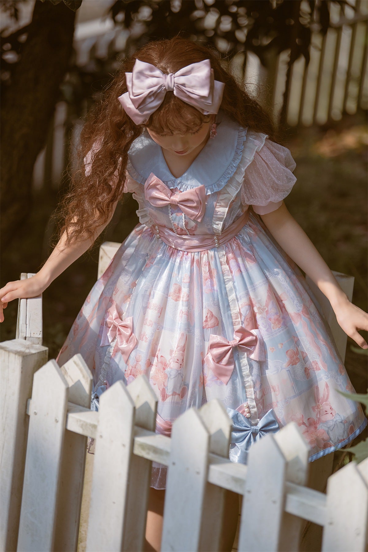 OP♥ Ready to Ship♥Rabbit Candy Wrapper ♥Sweet Lolita Dress