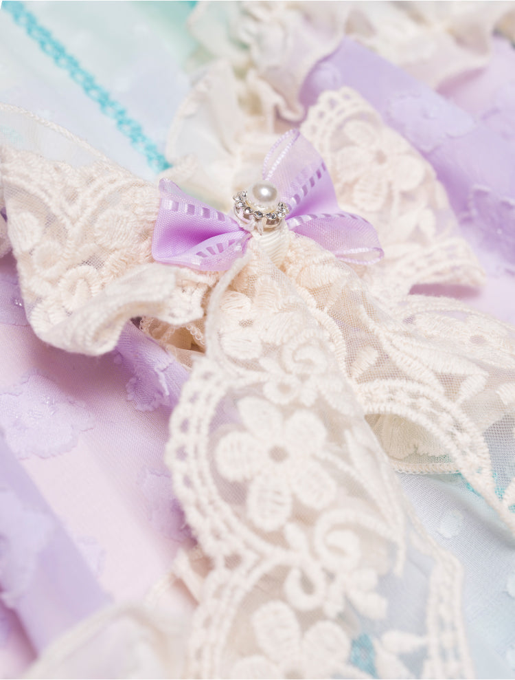 OP Dress ♥Ready to Ship♥Rainbow Bubble ♥Romantic Lolita Dress