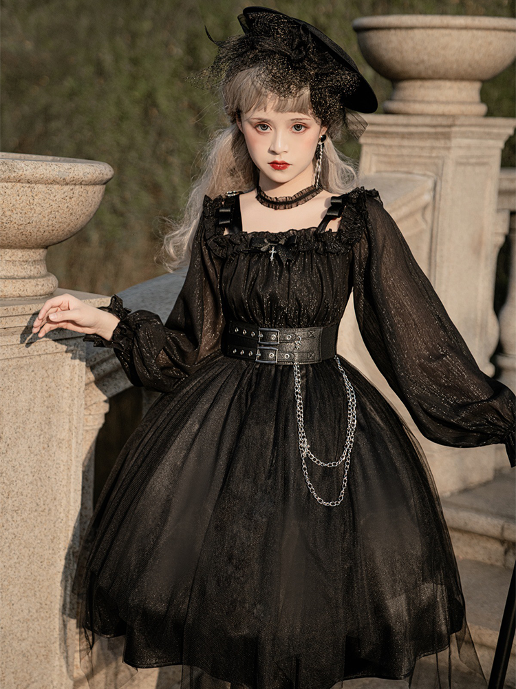 OP ♥Ready to Ship♥Shadow Maiden Killer♥Gothic Lolita Dress